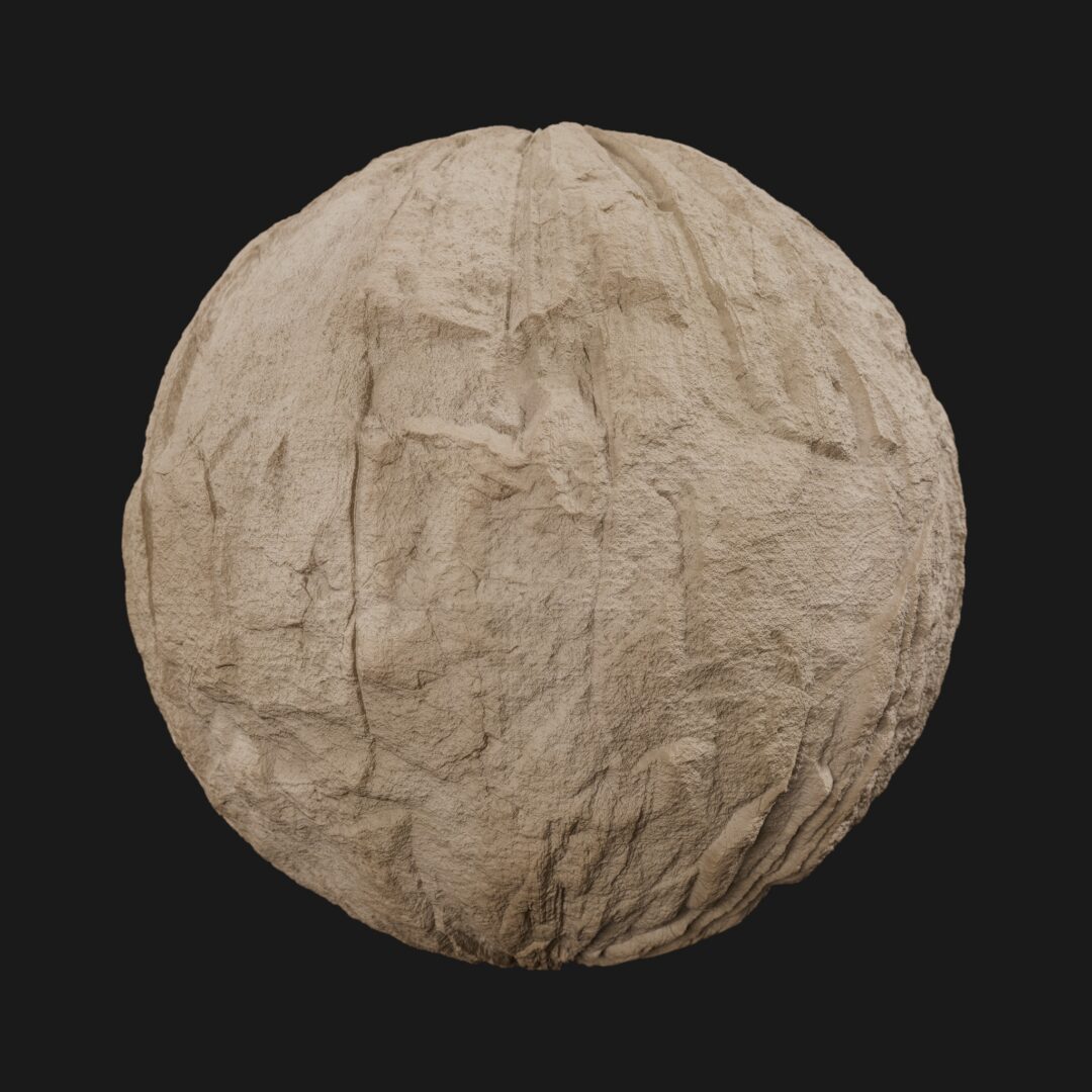 4K Large Rock 02 - C4D Redshift Material