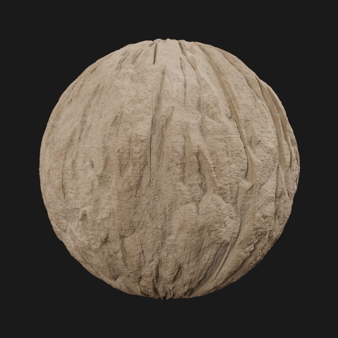 4K Large Rock 04 - C4D Redshift Material