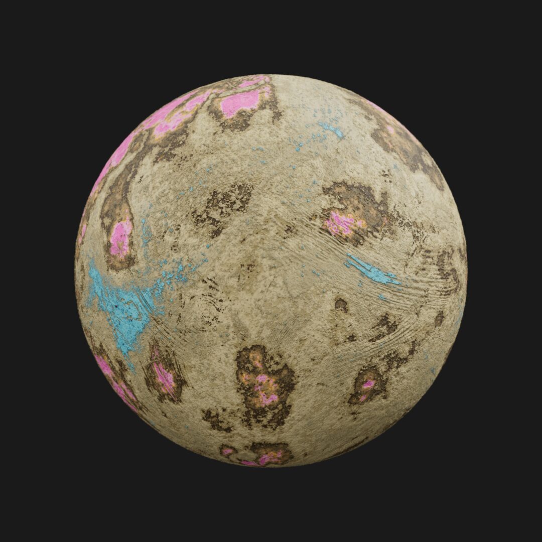 4K Creative Grunge 04 - C4D Redshift Material