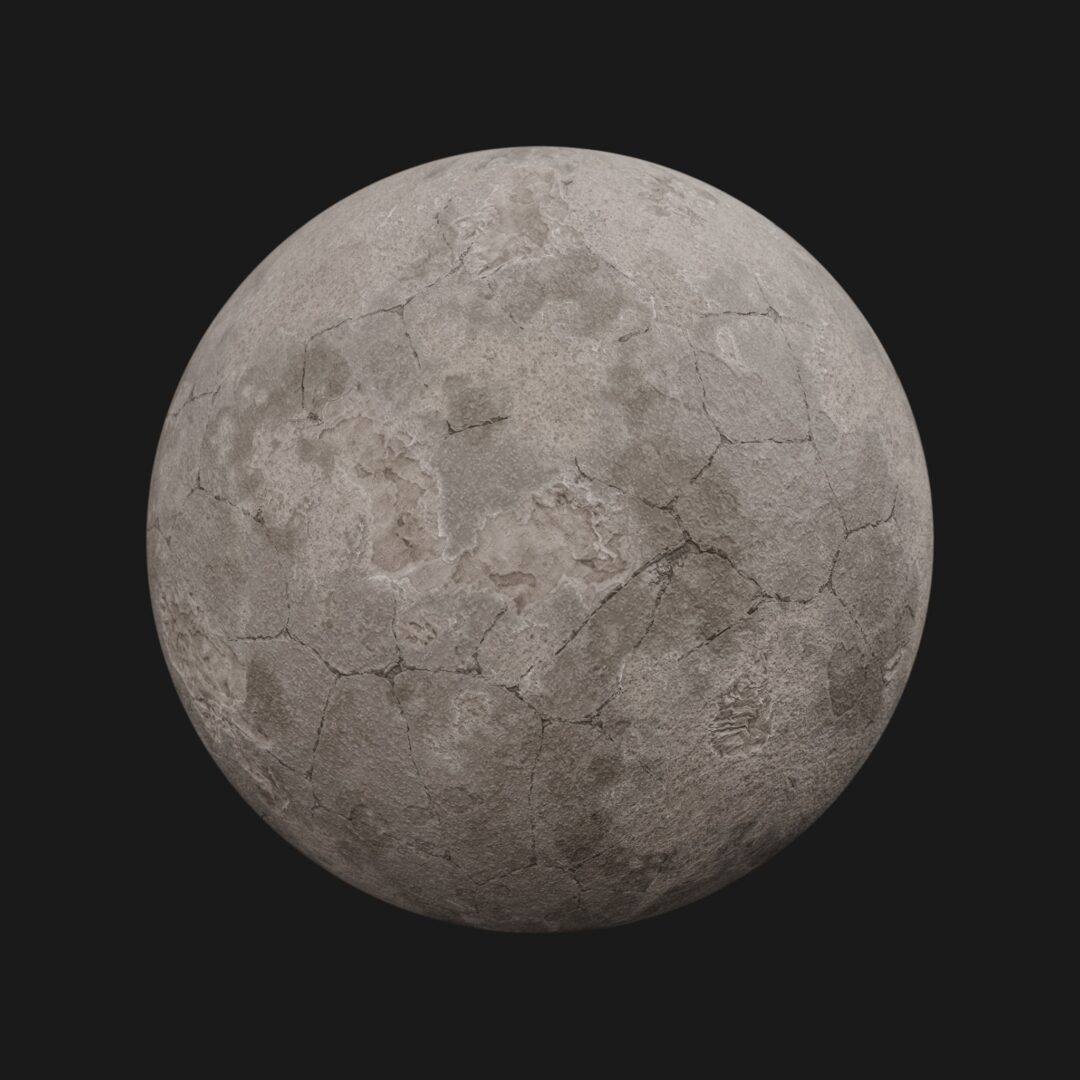 4K Apoca Ground 03 Sm Damage-C4D Material