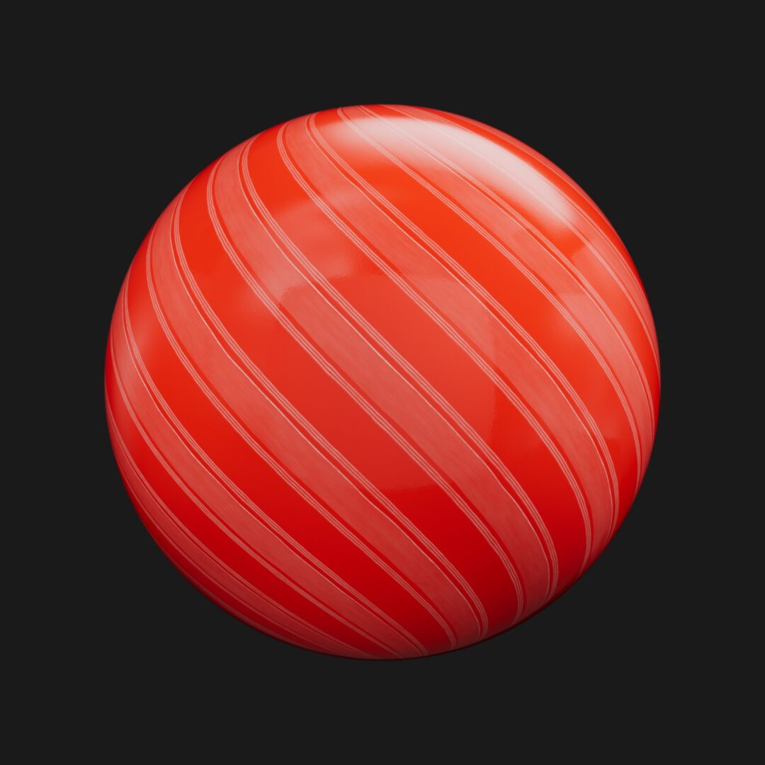 4K Candy Cane 02-C4D Material