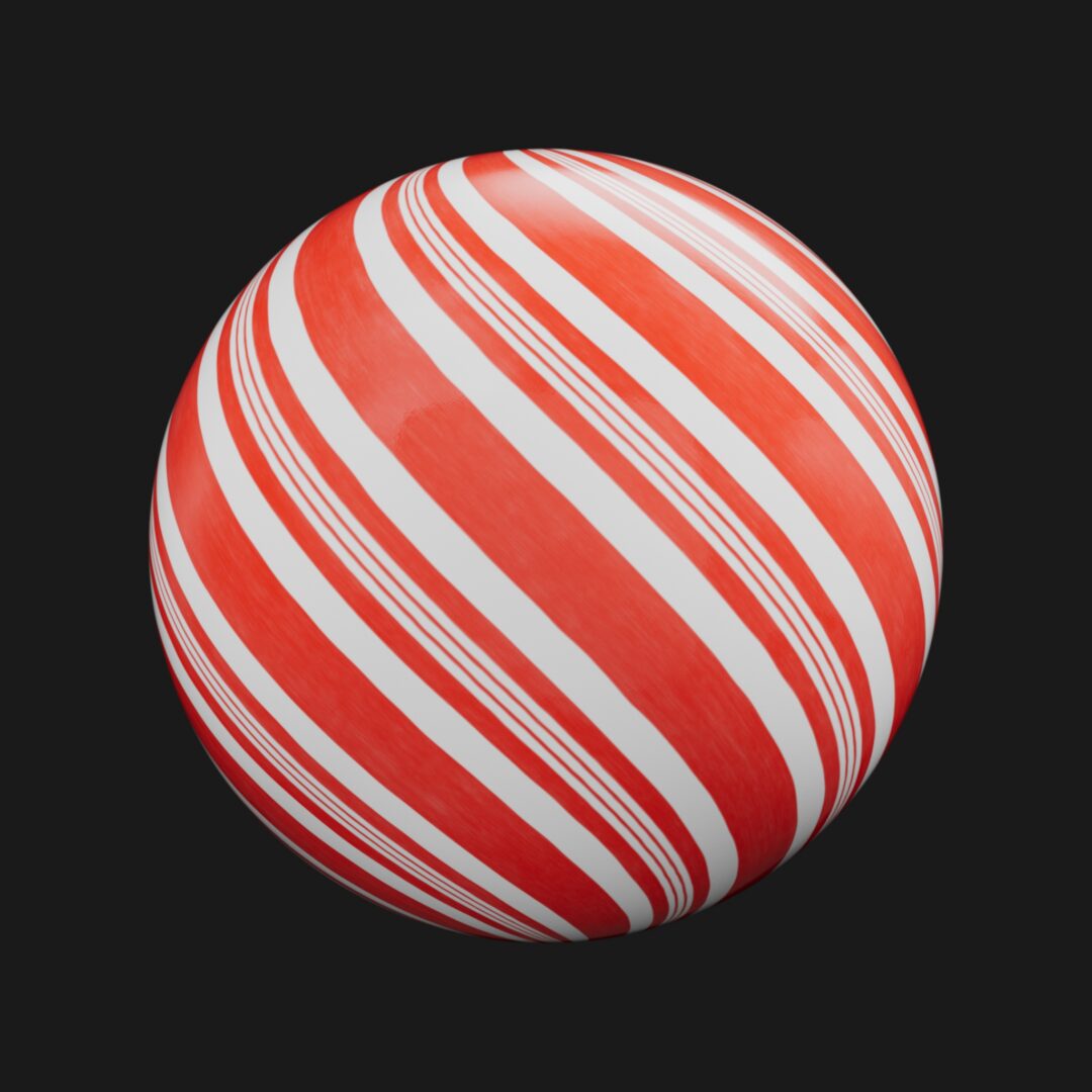 4K Candy Cane 05-C4D Material