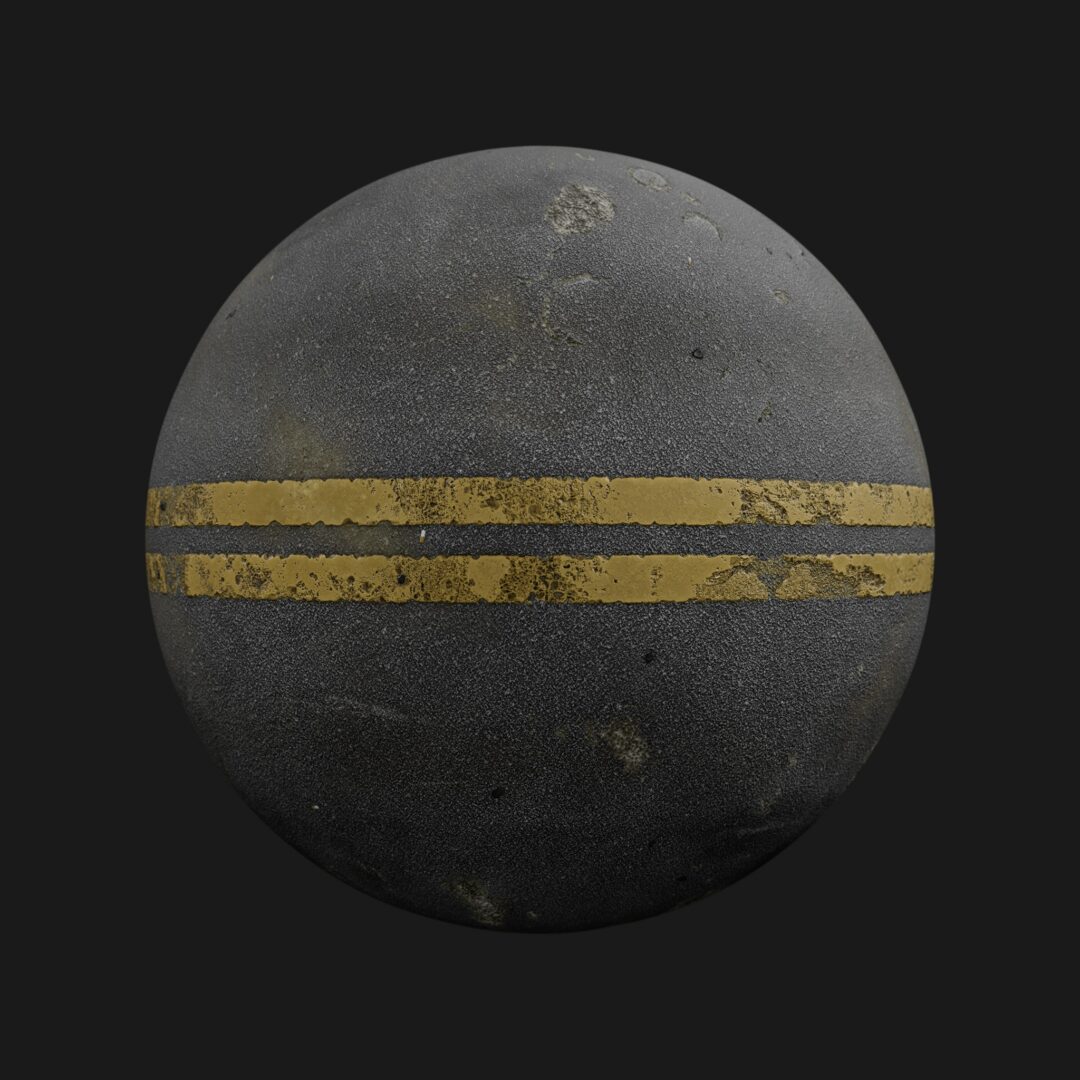 4K Ruined Street 01-C4D Material