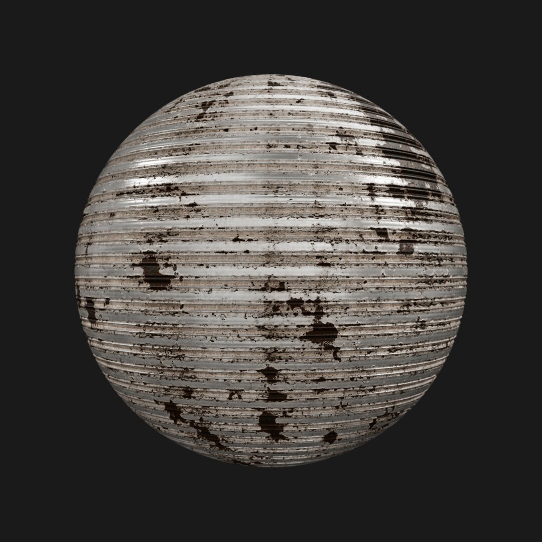 4K Rusty Metal 02-C4D Material