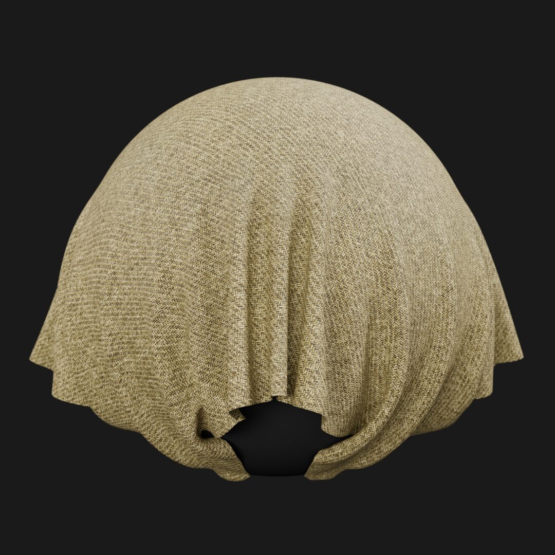 Beige Denim Fabric - C4D Redshift Material