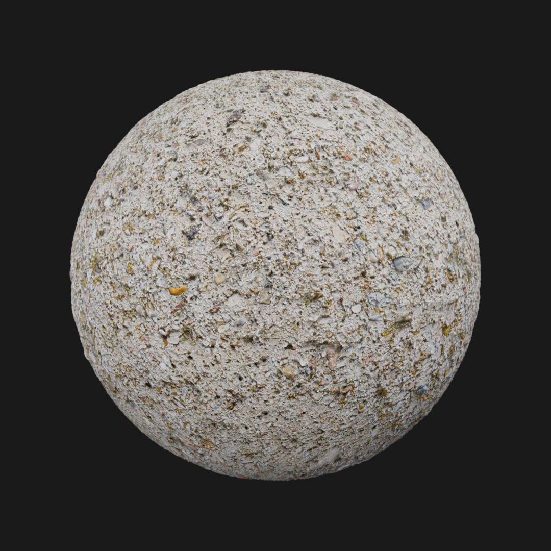 Concrete Pebbles Mix 01 - C4D Redshift Material