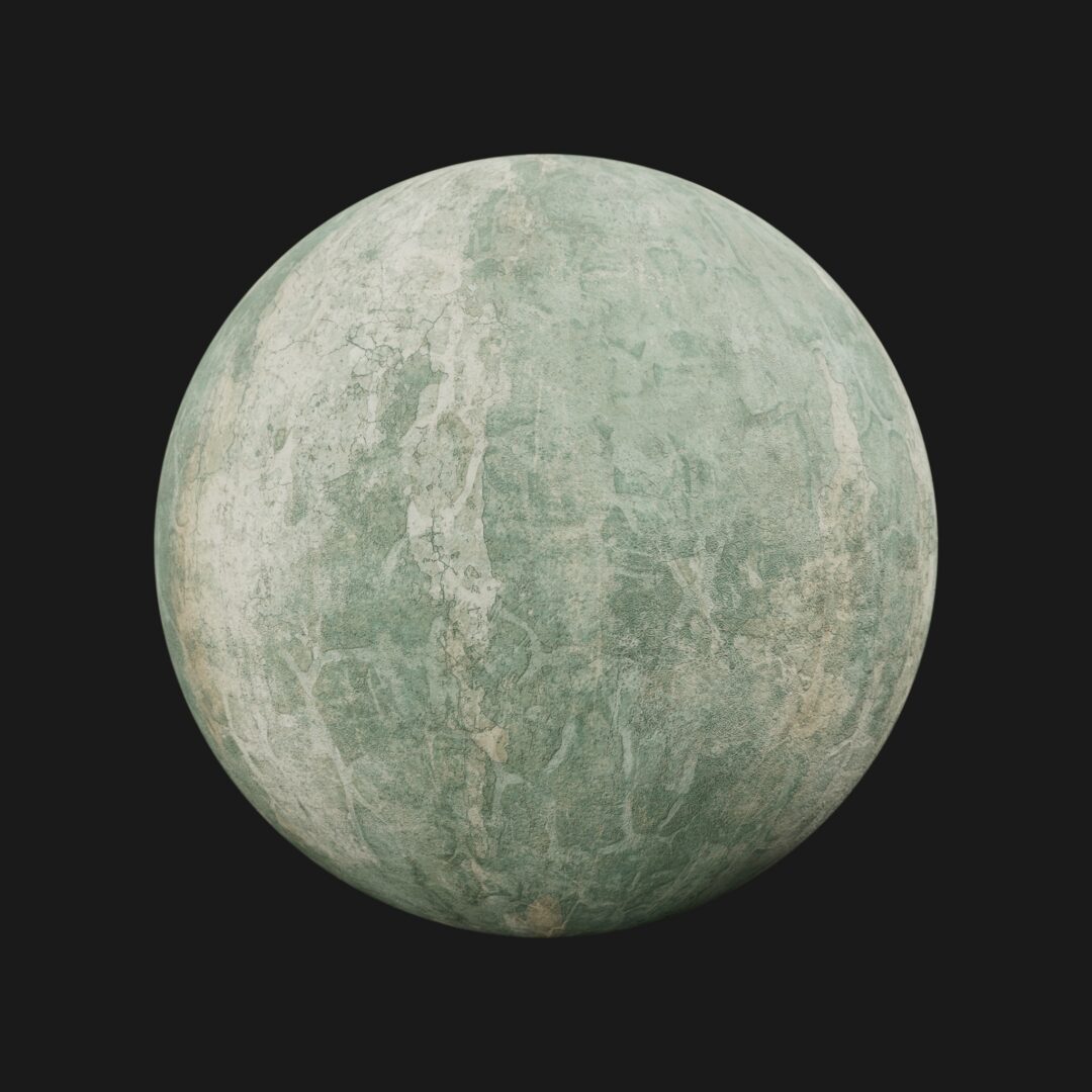 4K Old Painted Grunge Wall 03 - C4D Redshift Material