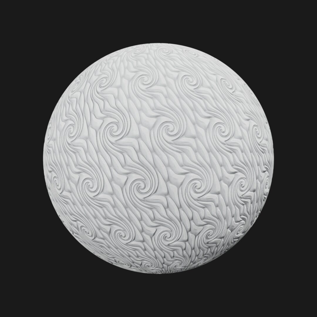 4K Unique Wall Pattern 02-C4D Material