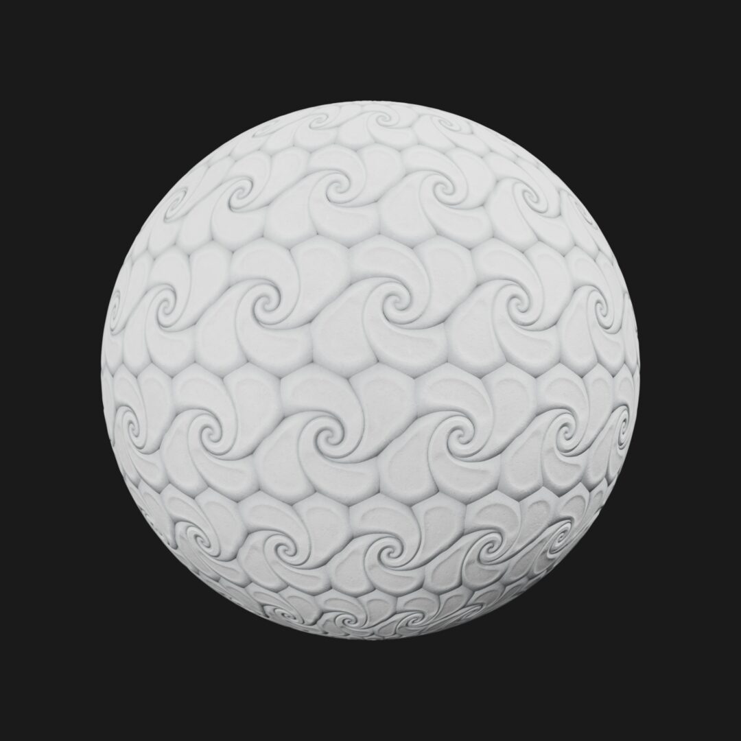 4K Unique Wall Pattern 03-C4D Material