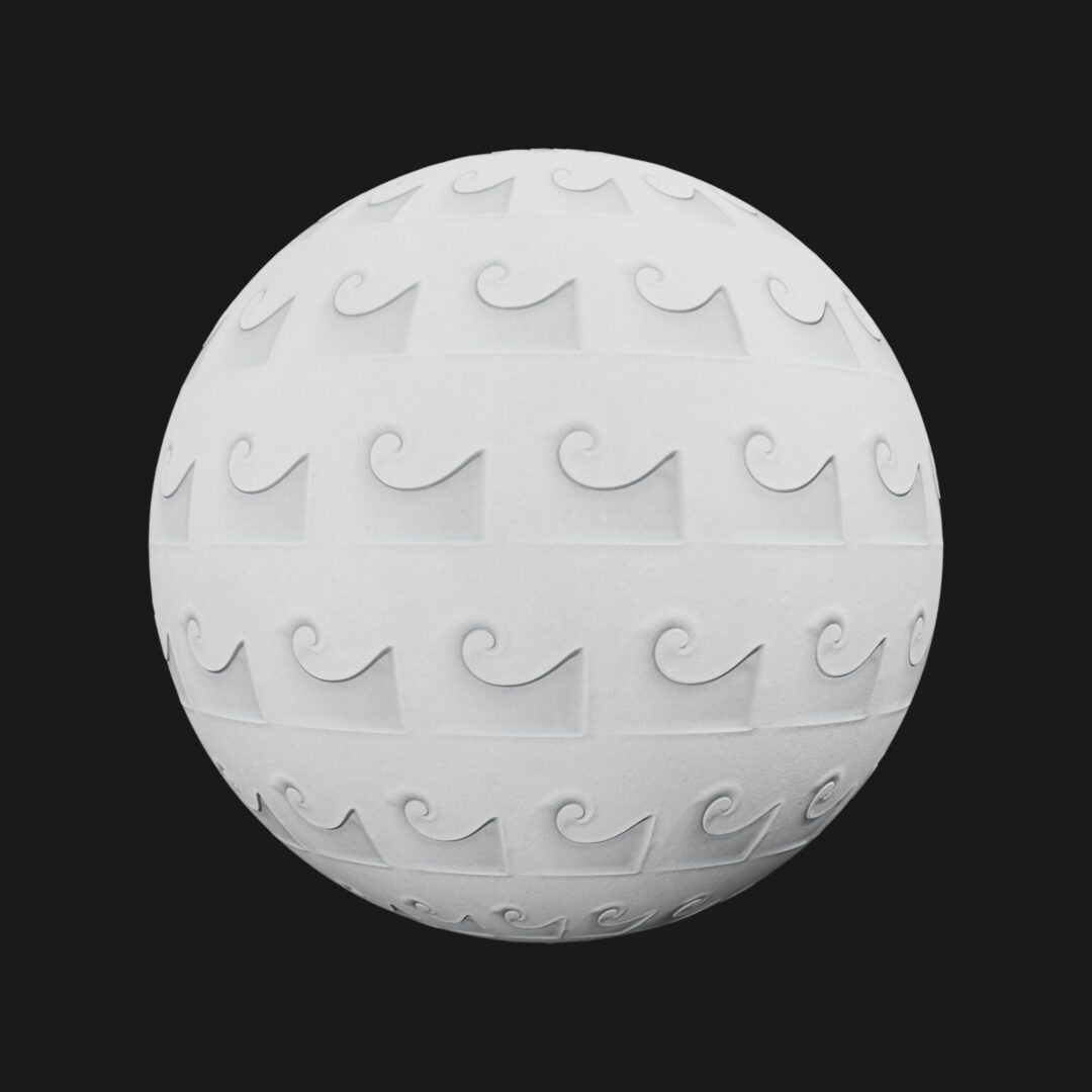 4K Unique Wall Pattern 04-C4D Material