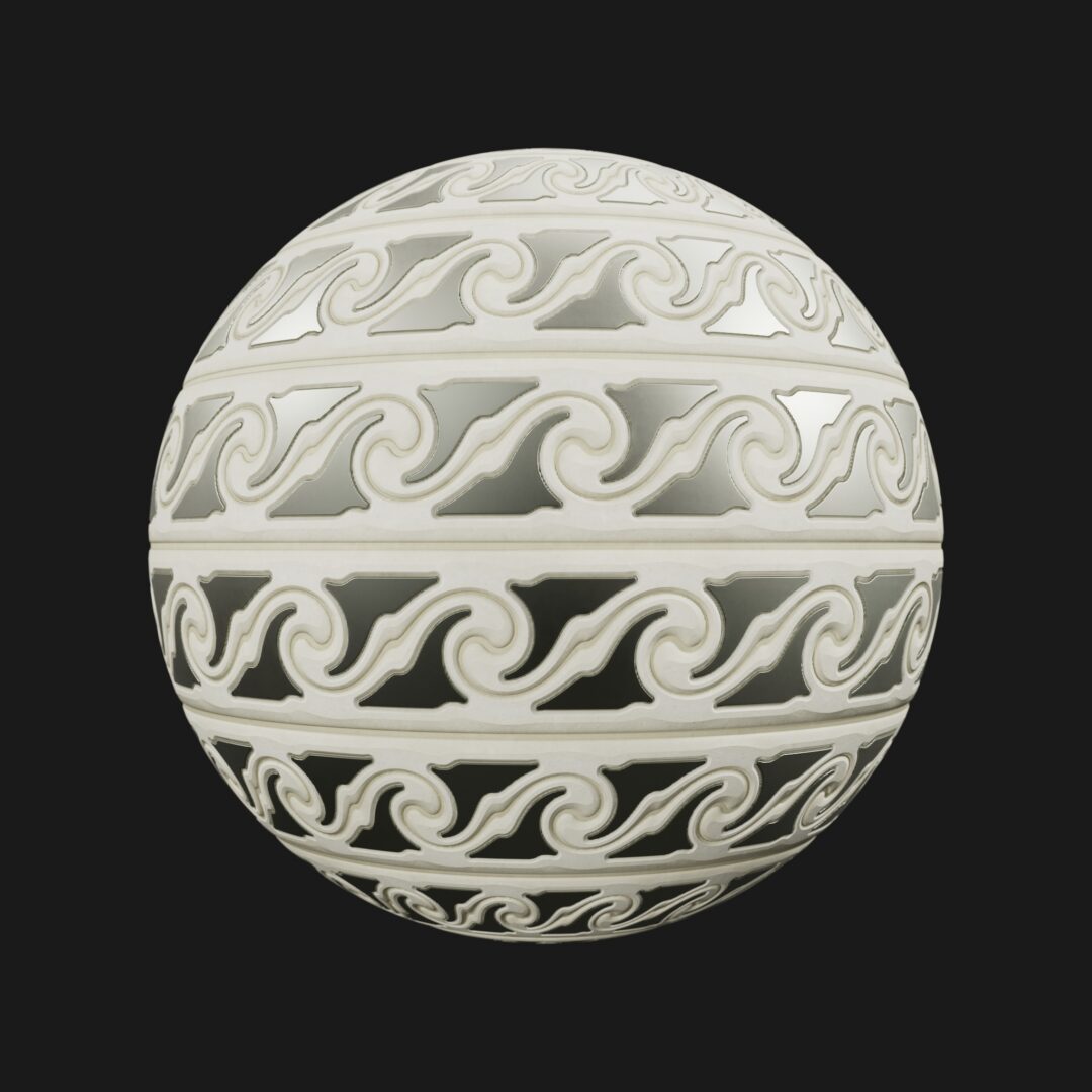 4K Unique Wall Pattern 06-C4D Material