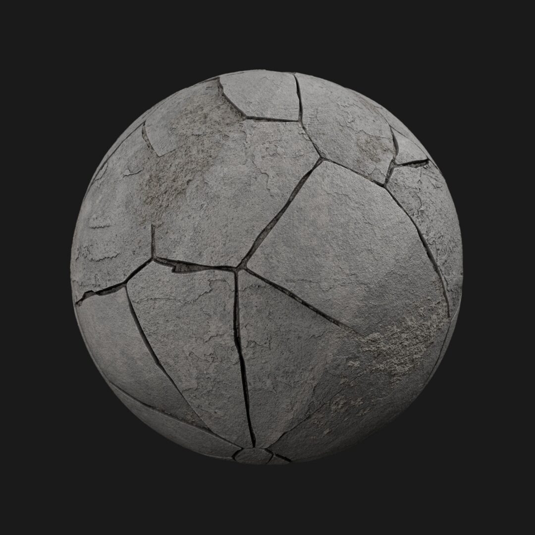 Broken Stone 03 - C4D Redshift Material