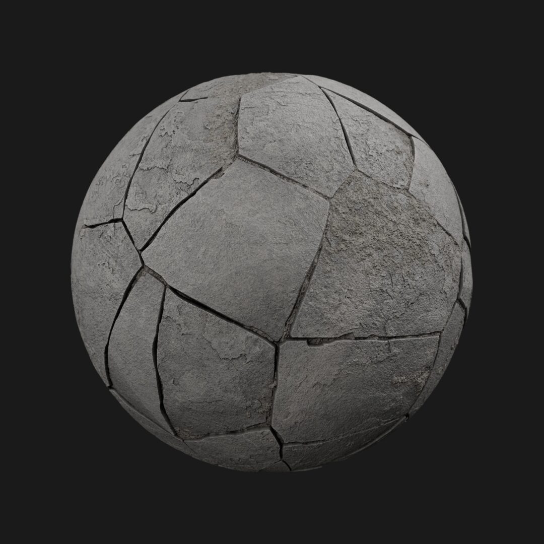 Broken Stone 04 - C4D Redshift Material
