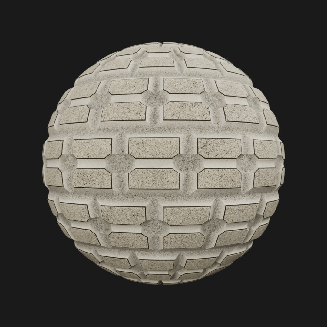 Brutalist Concrete 04 - C4D Redshift Material