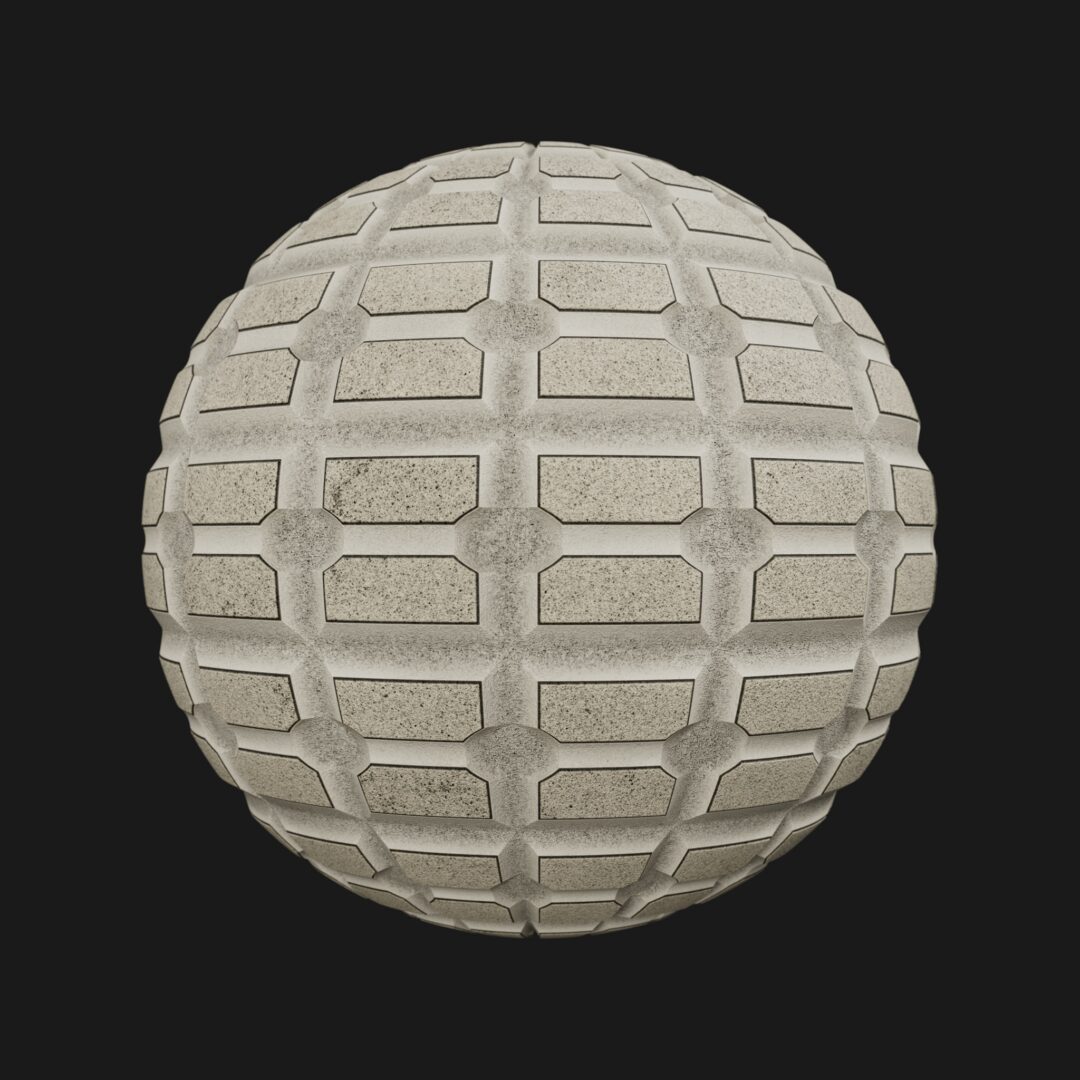 Brutalist Concrete 04b - C4D Redshift Material