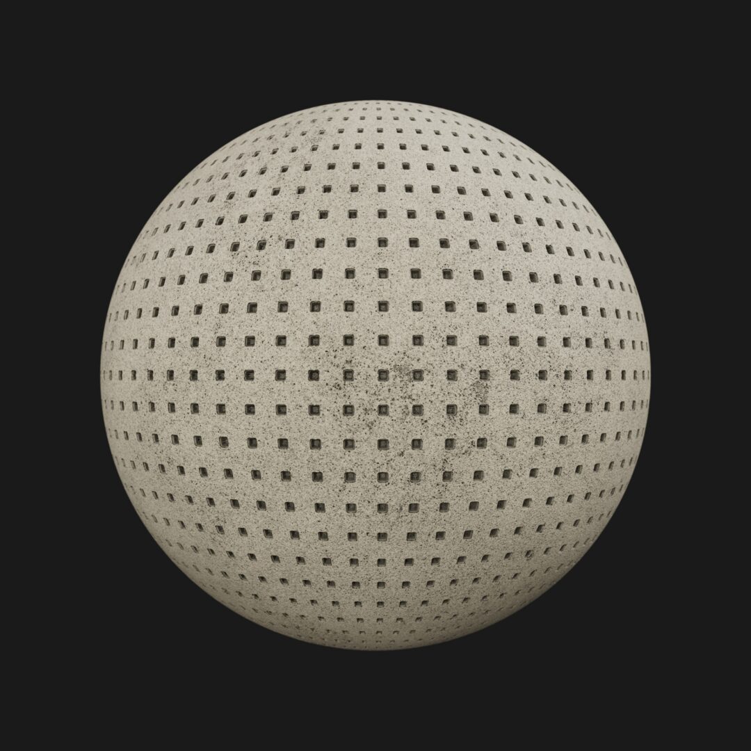 Brutalist Concrete 06 - C4D Redshift Material