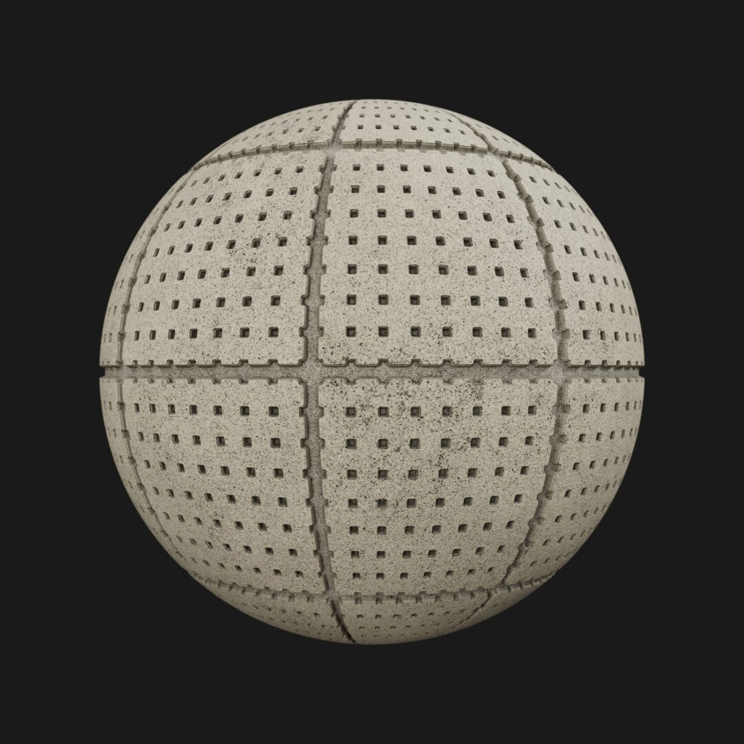 Brutalist Concrete 06b - C4D Redshift Material