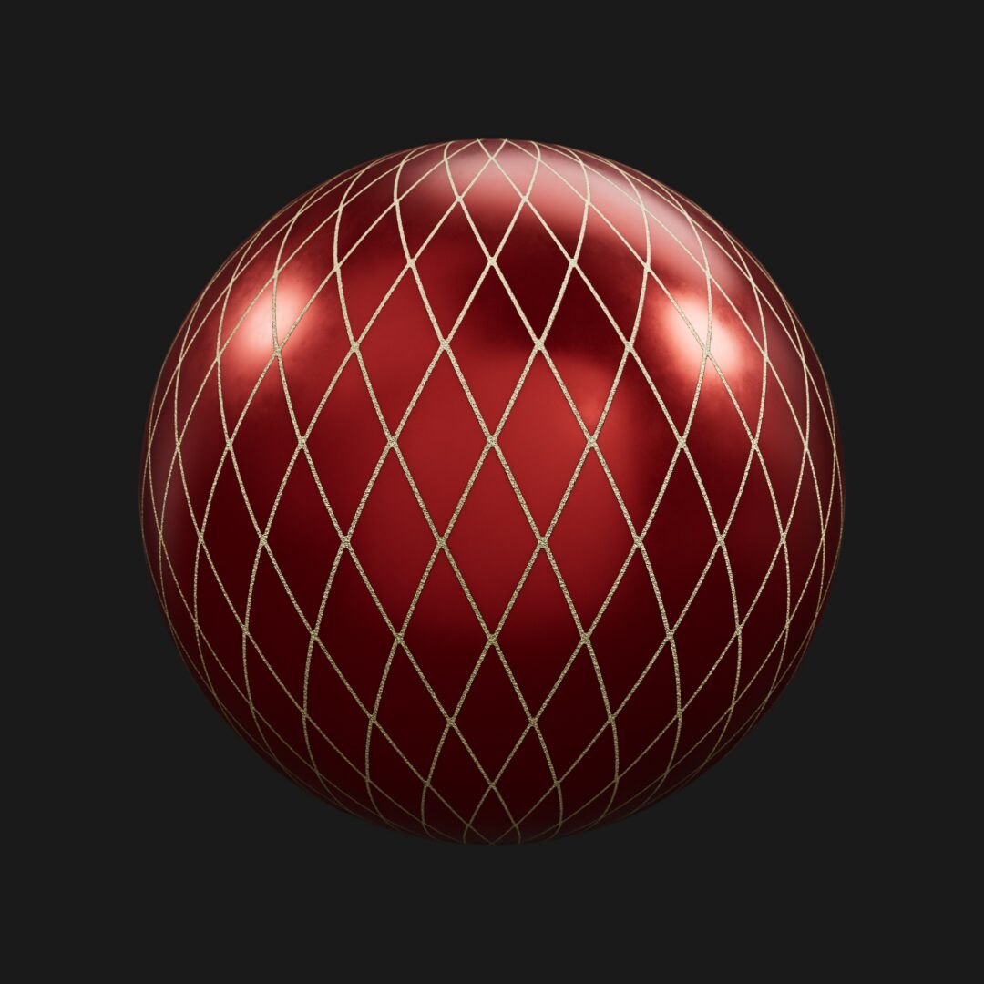 Ornament 01 - C4D Redshift Material