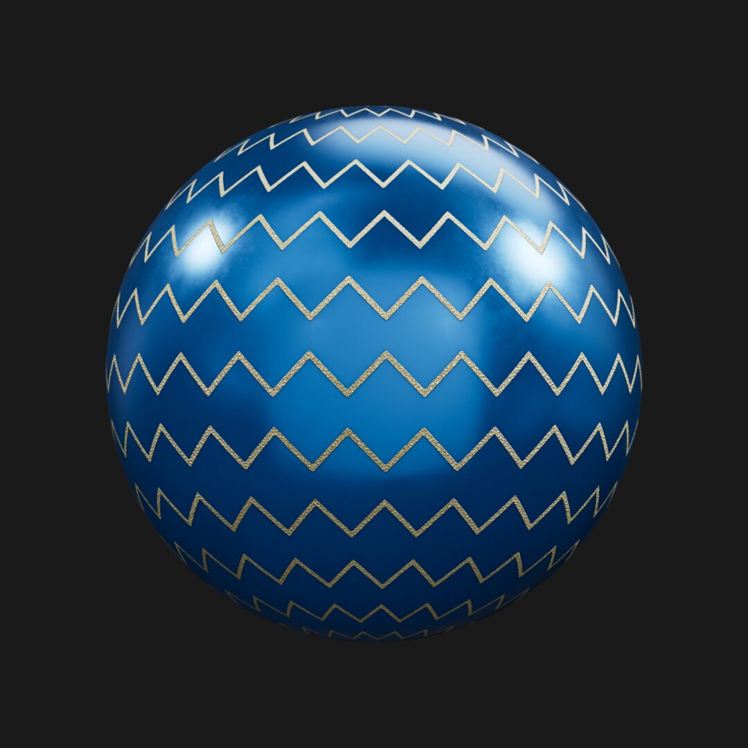 Ornament 02 - C4D Redshift Material