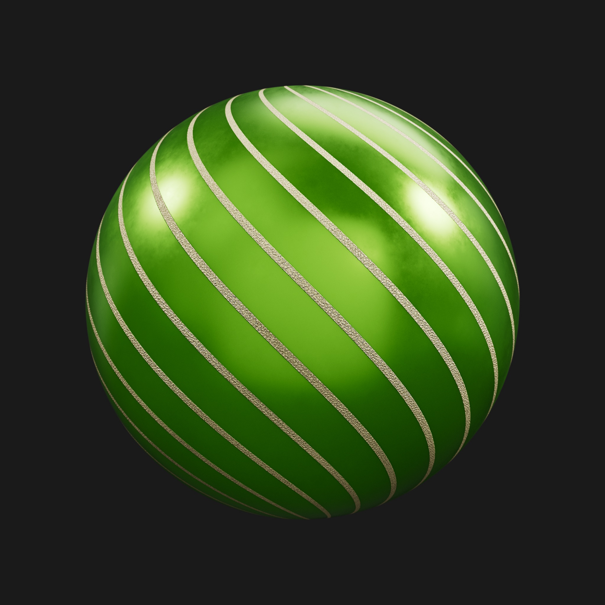 Ornament 03 - C4D Redshift Material