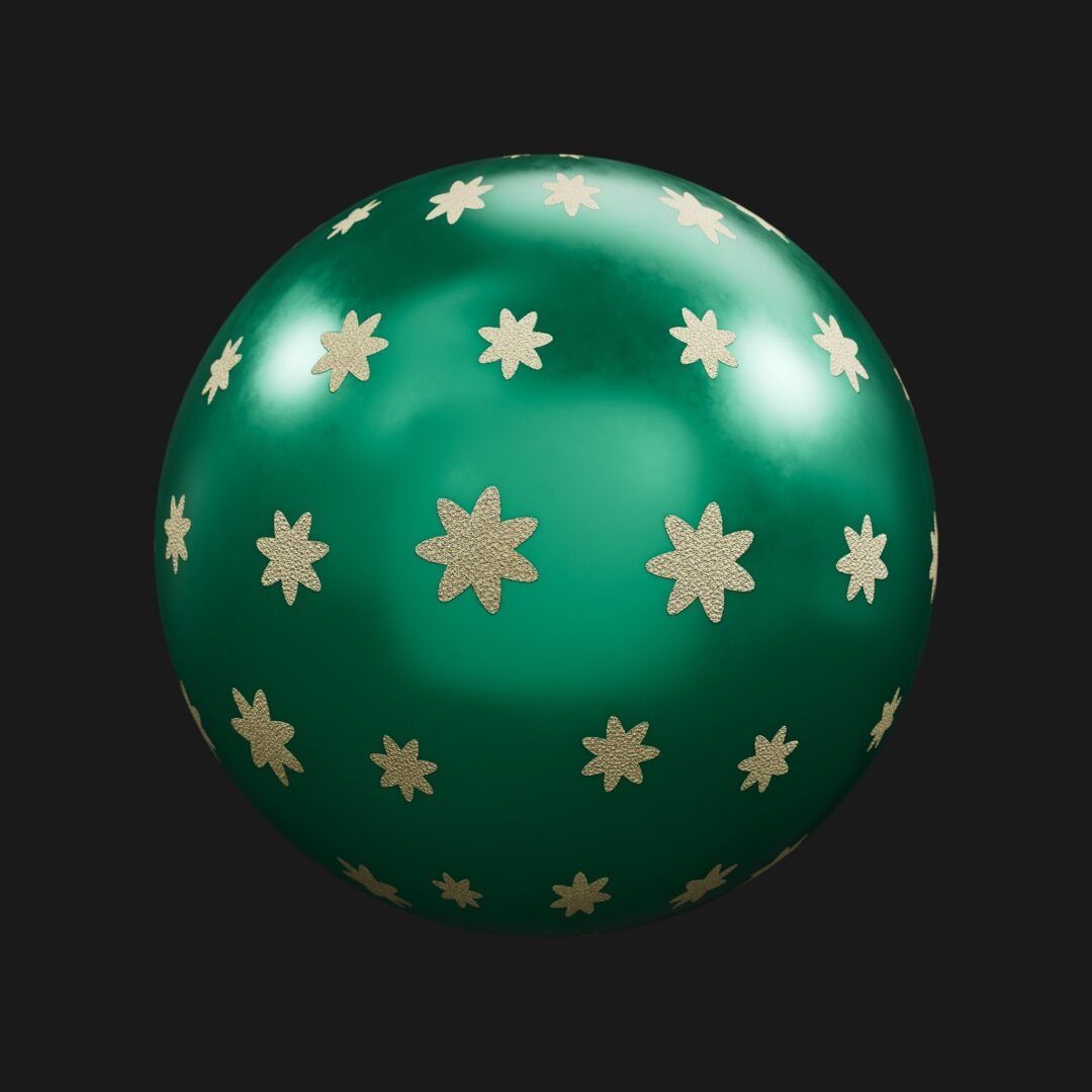 Ornament 06 - C4D Redshift Material