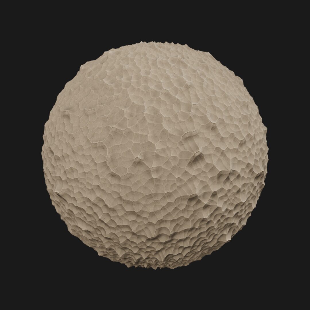 Chiseled Sandstone 01 - C4D Redshift Material