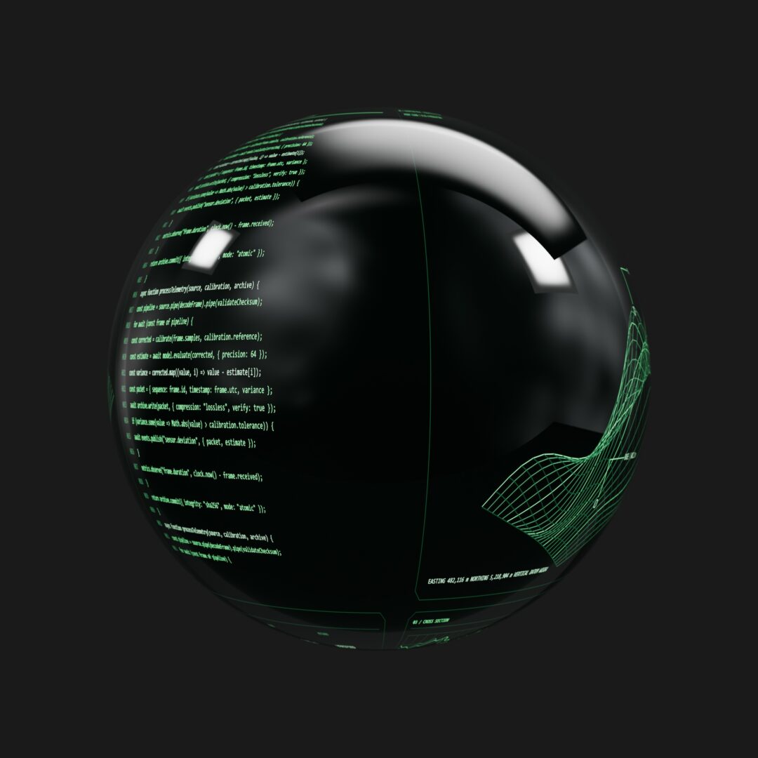 Green Terrain Scanner HUD Emissive - C4D Redshift Material