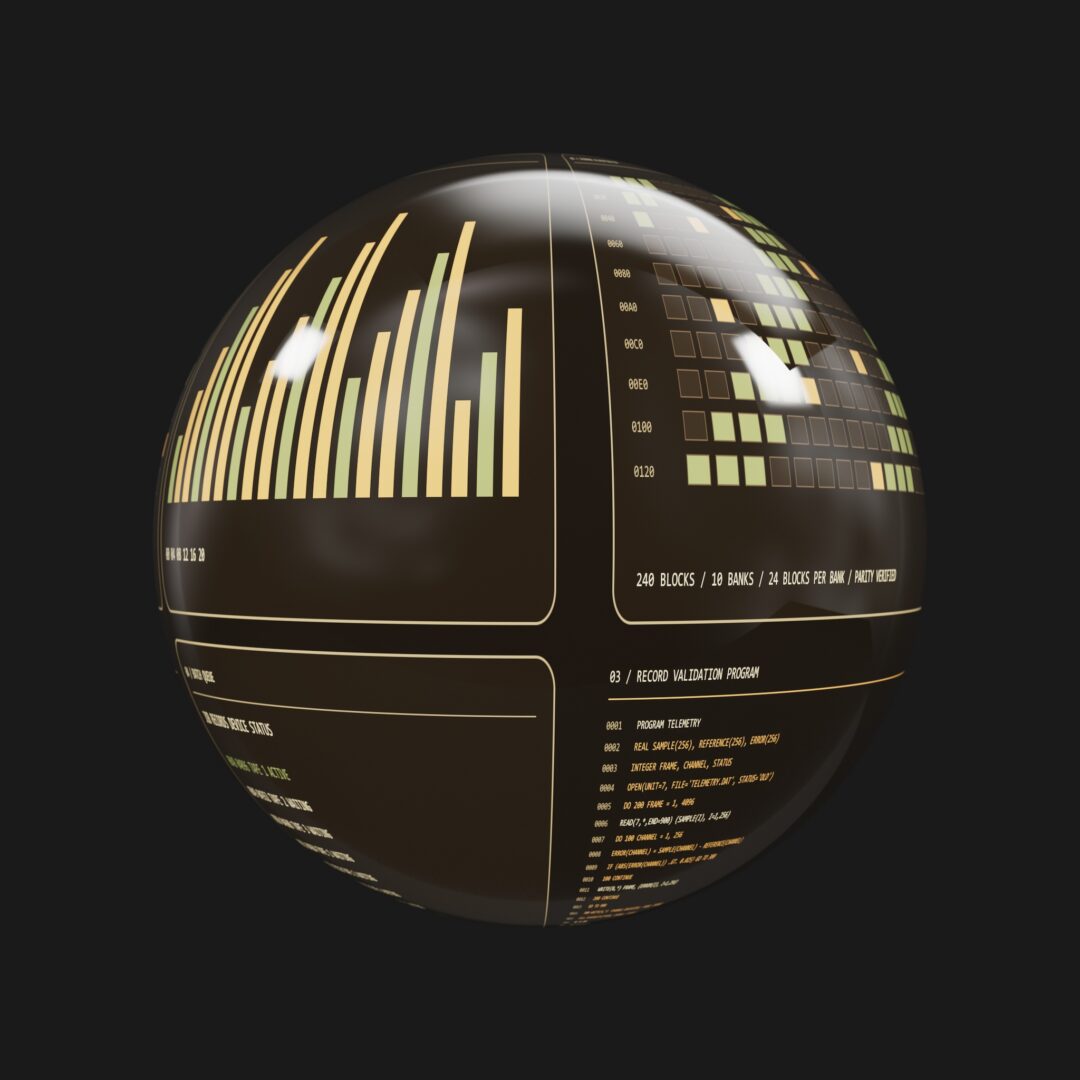 Retro Data Archive HUD Emissive - C4D Redshift Material