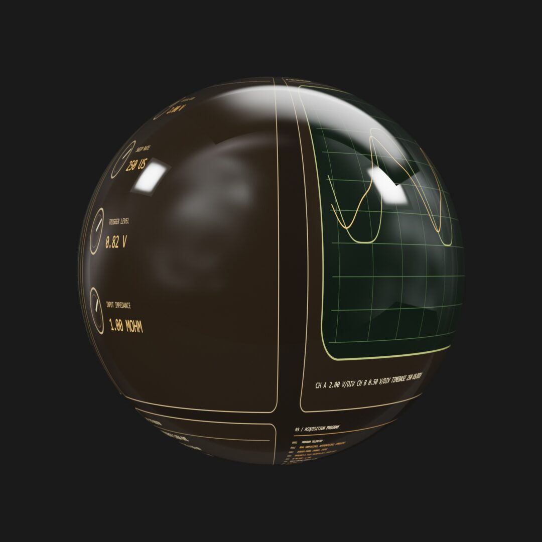 Retro Signal Laboratory HUD Emissive - C4D Redshift Material